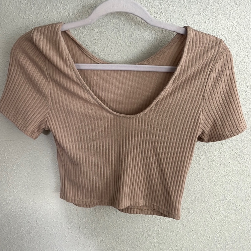 Knit crop top - Picture 2 of 2